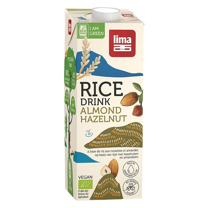 Boisson au riz avec noisettes & amandes BIO