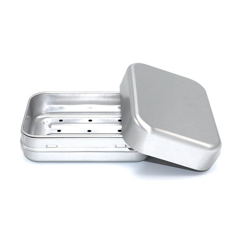 Boîte de transport rectangle pour cosmétiques solides