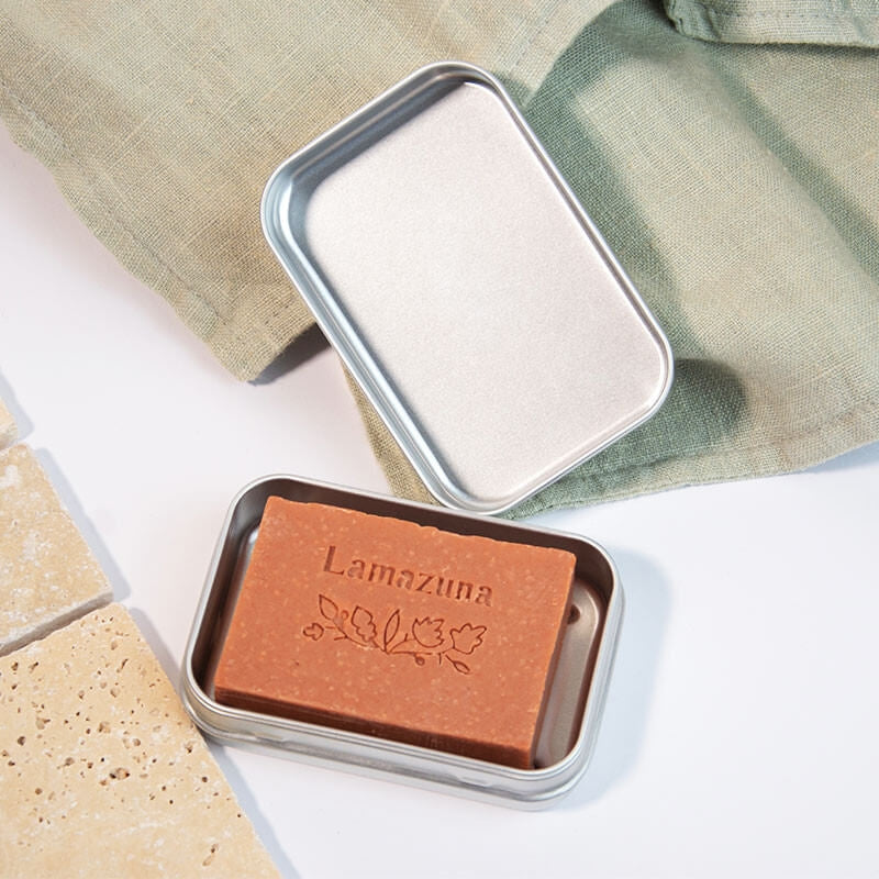 Boîte de transport rectangle pour cosmétiques solides