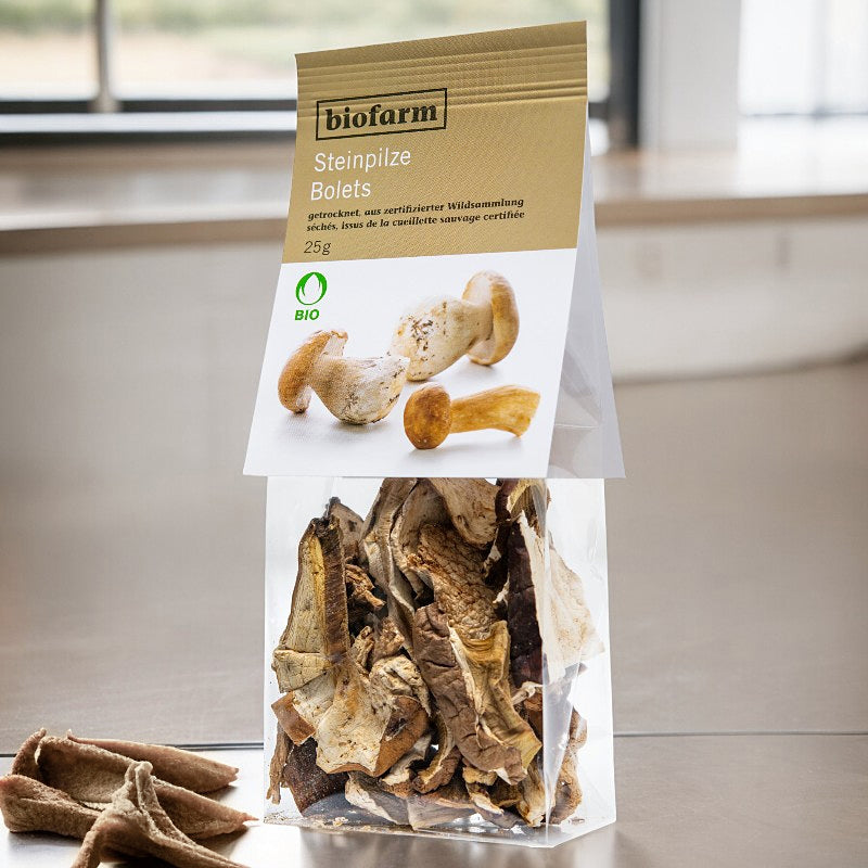 Biofarm - Getrockneter Bio-Steinpilz 25g