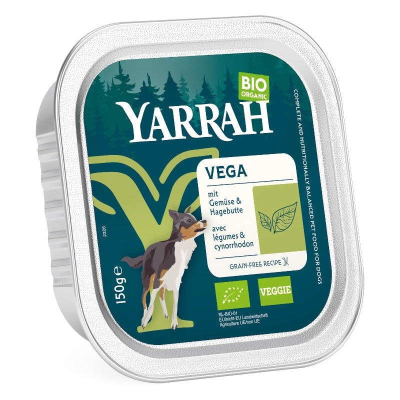 Bouchées végétariennes avec soja & légumes pour chien BIO