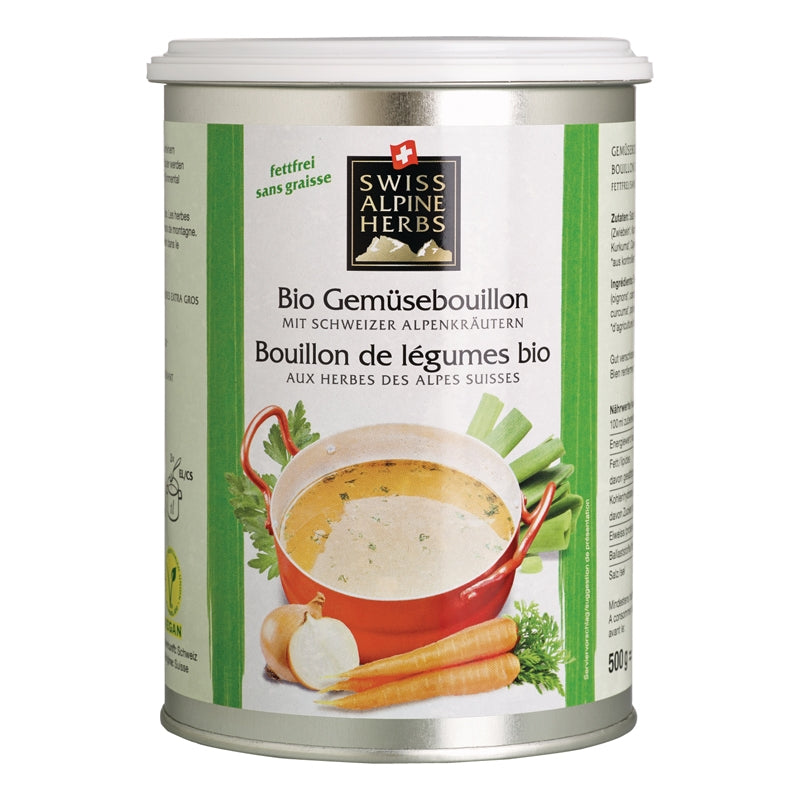 Bouillon de légumes aux herbes BIO