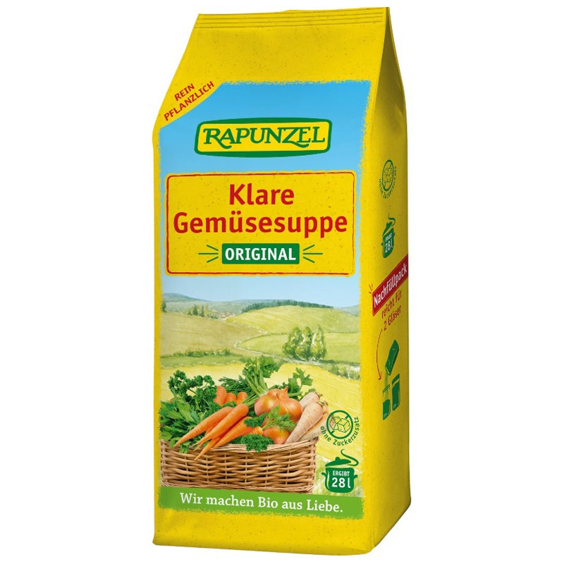 Bouillon de légumes avec levure BIO