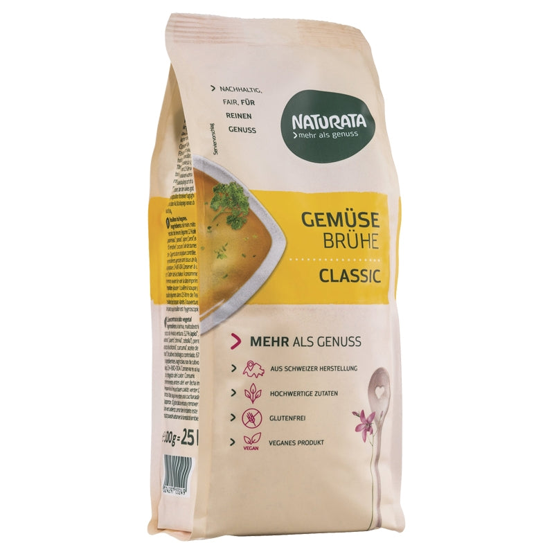 Bouillon de légumes naturel