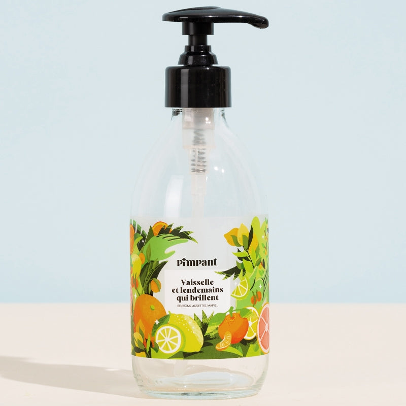 Bouteille liquide vaisselle agrumes (vide)