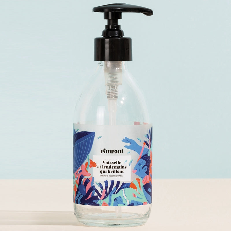 Bouteille liquide vaisselle mer (vide)