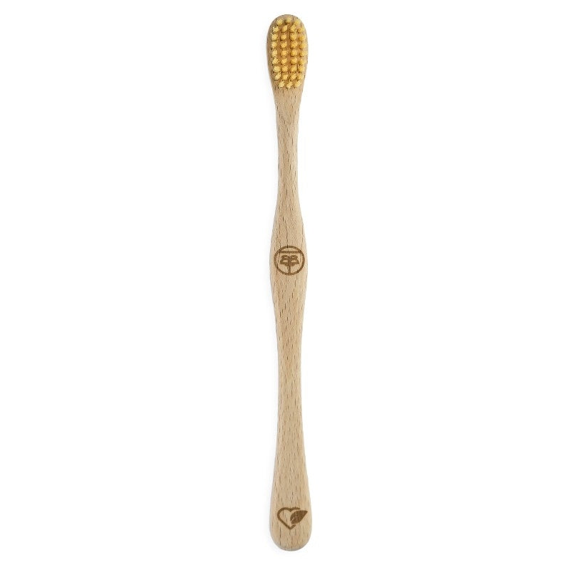 Liebwerk - Zahnbürste aus Holz "Palme", mittelweich Rizinus