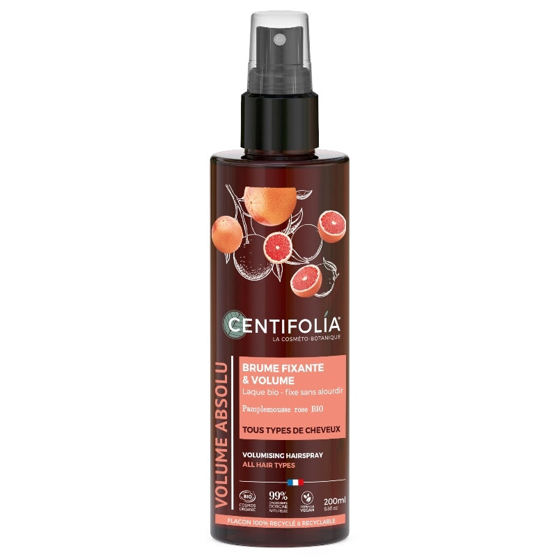 Centifolia - Brume fixante & volume BIO pamplemousse rose 200ml