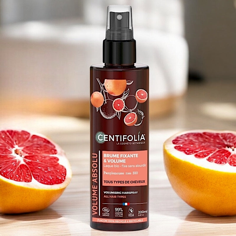 Centifolia - Brume fixante & volume BIO pamplemousse rose 200ml