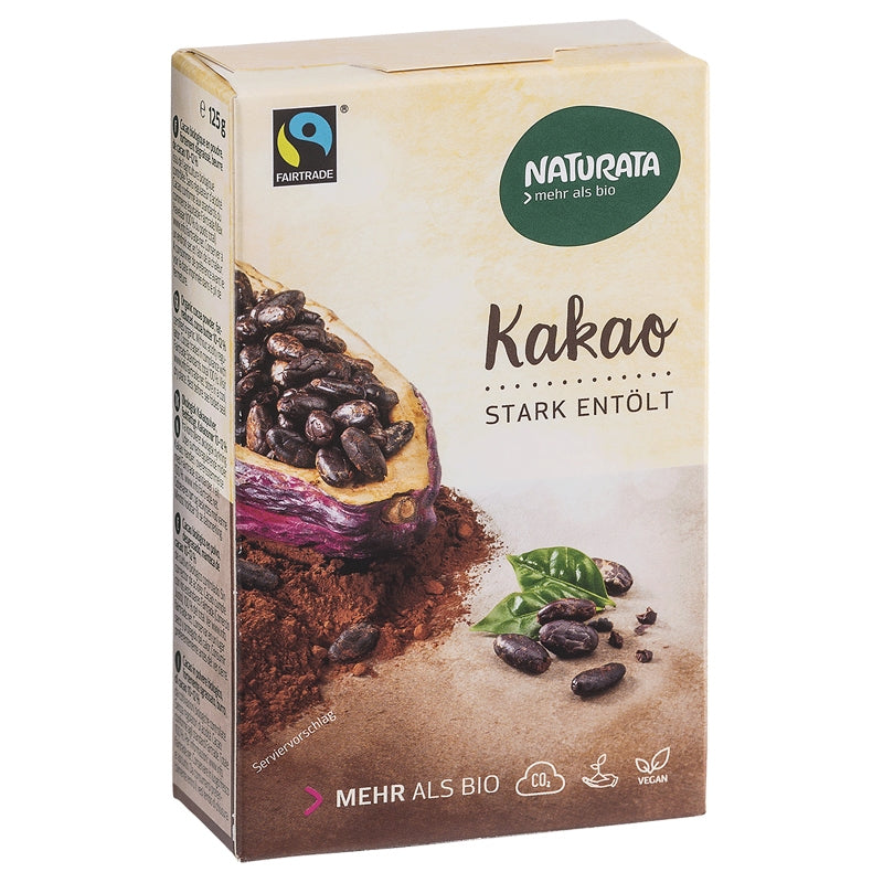 Cacao en poudre fortement dégraissé BIO