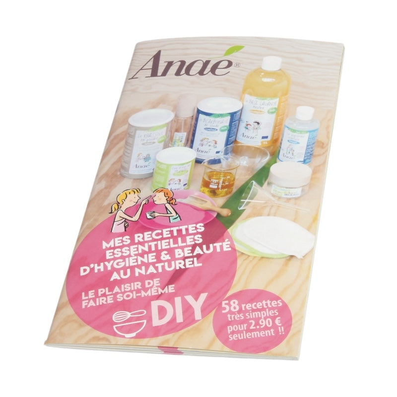 Anaé - Carnet "Mes recettes essentielles d'hygiène et beauté au naturel"