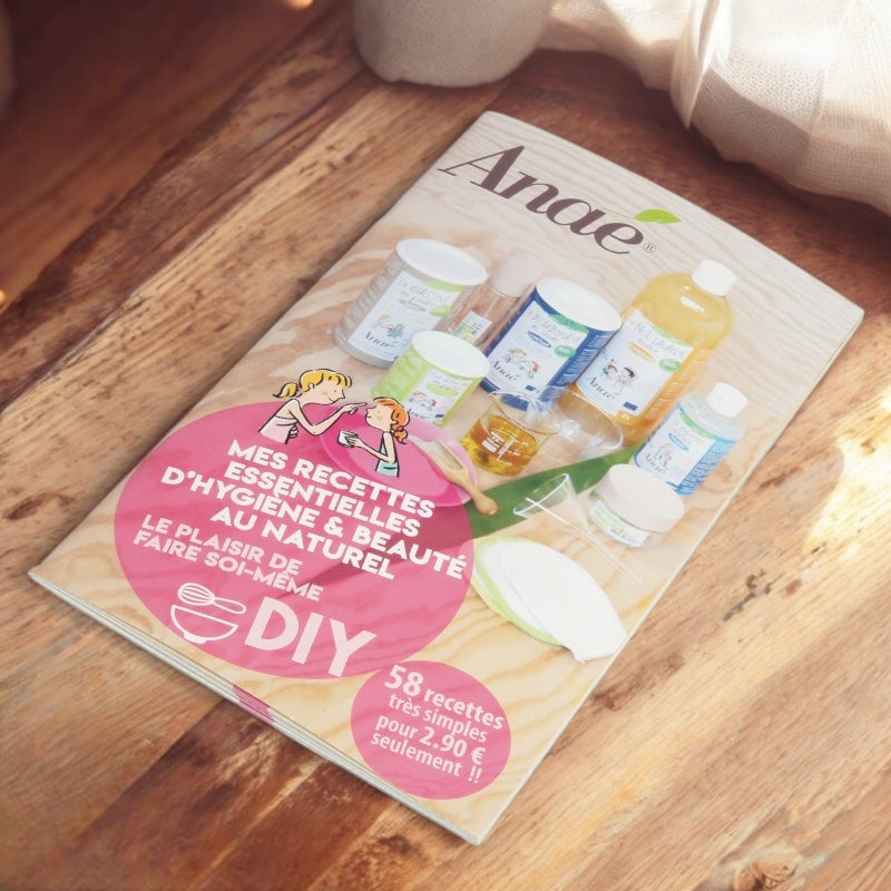 Anaé - Carnet "Mes recettes essentielles d'hygiène et beauté au naturel"