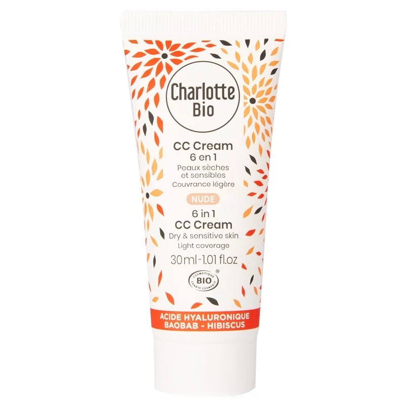Charlotte Bio - CC cream 6 en 1 nude BIO 30ml