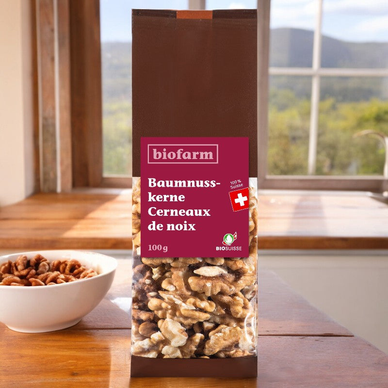 Biofarm - Cerneaux de noix suisses BIO 100g
