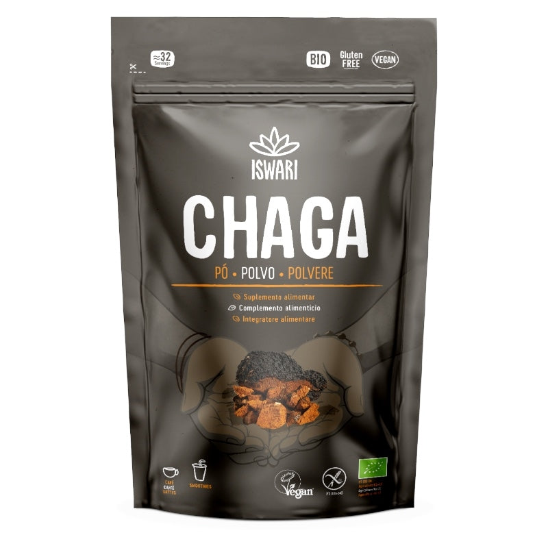Iswari - Chaga en poudre BIO 100g