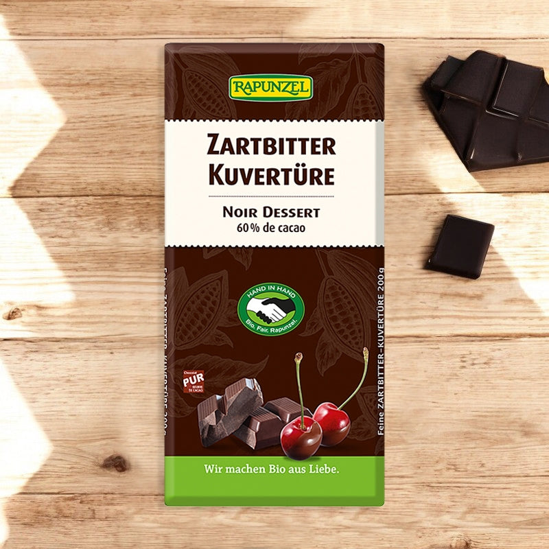 Chocolat noir dessert BIO