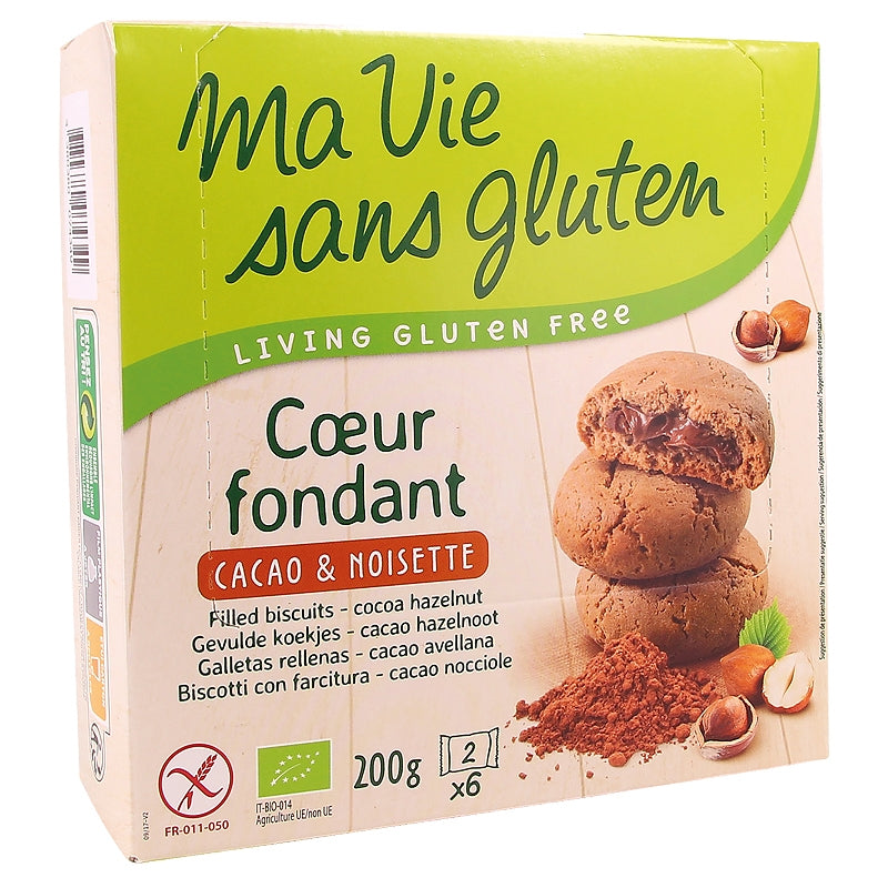 Cœur fondant cacao & noisette BIO