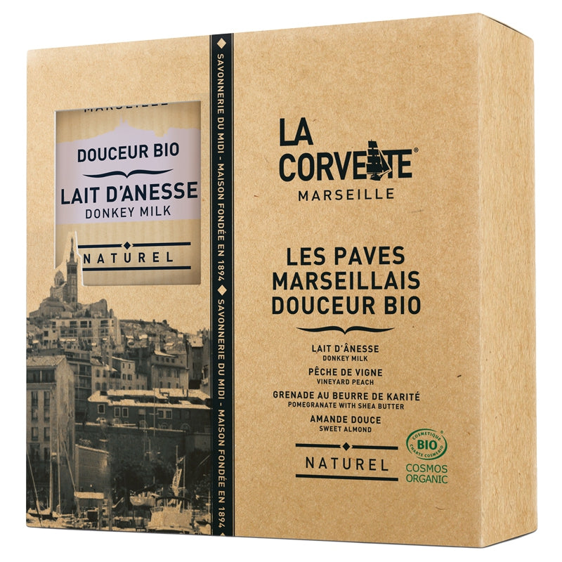 Coffret pavés de marseillais douceur BIO