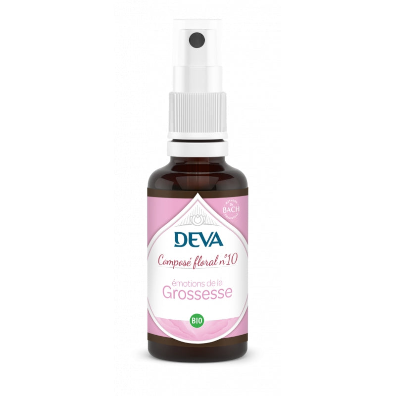 Deva - Bio-Blumenspray Nr. 10 Schwangerschaftsgefühle - 30ml