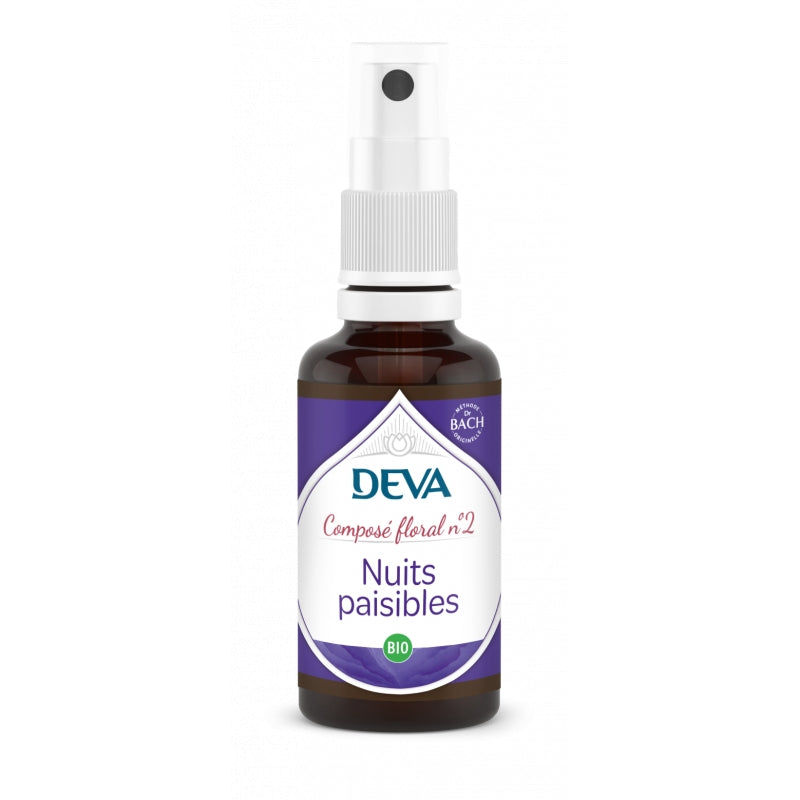 Deva - Bio-Blumenspray Nr. 2 Friedliche Nächte - 30ml