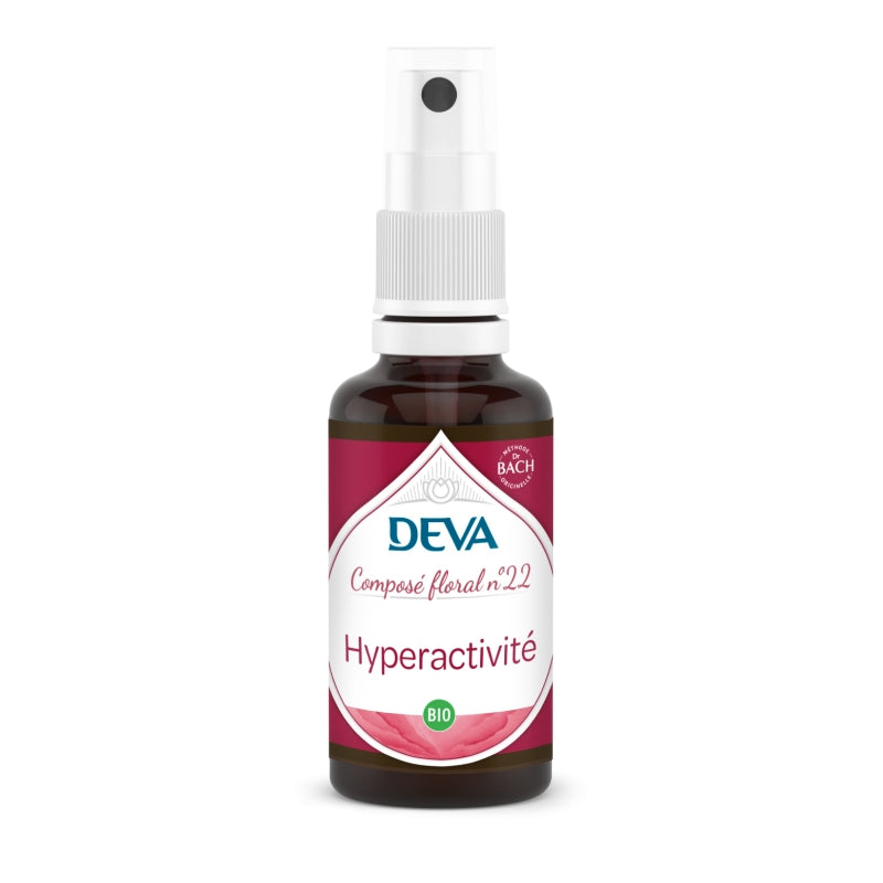 Deva - Bio-Blumenspray Nr. 22 Hyperaktivität - 30ml