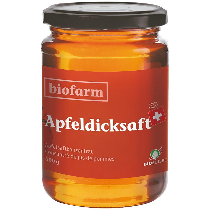 Biofarm - Concentré de jus de pommes suisse BIO 500g