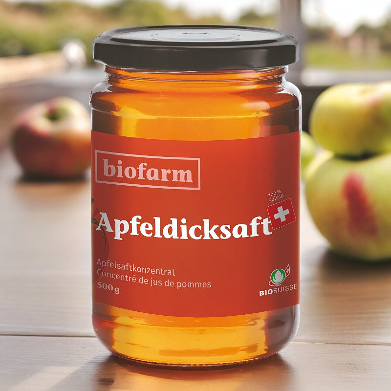 Biofarm - Concentré de jus de pommes suisse BIO 500g
