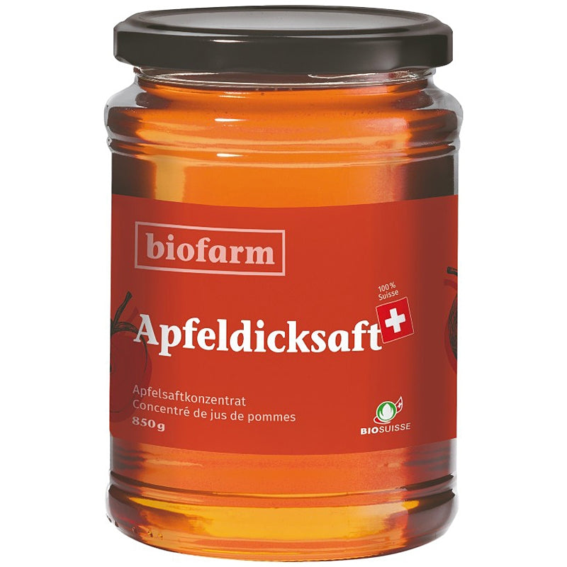 Biofarm - Concentré de jus de pommes suisse BIO 850g
