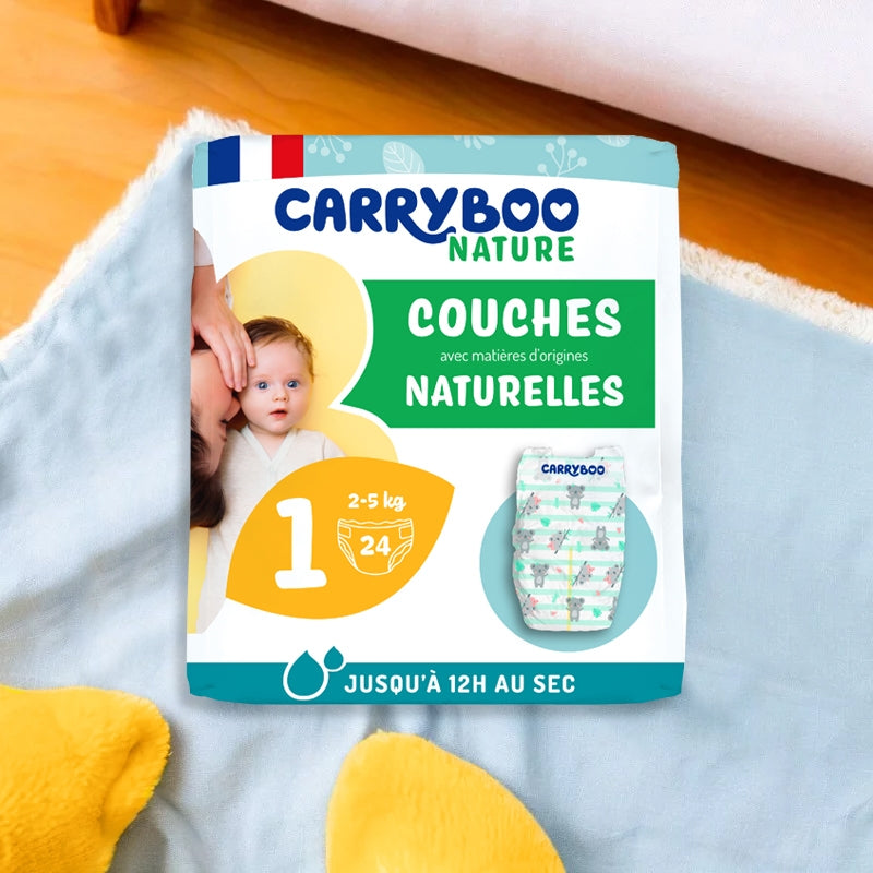 Carryboo - Couches Taille 1 24 pièces