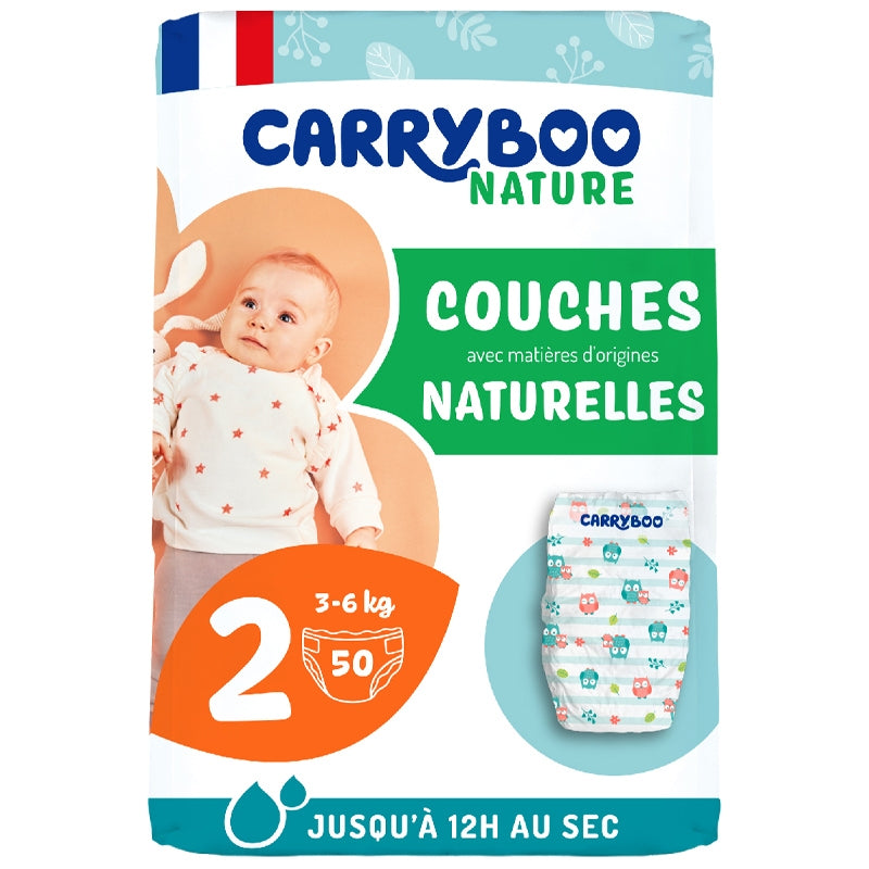 Carryboo - Couches Taille 2 50 pièces