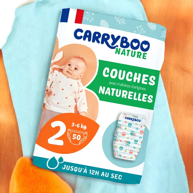 Carryboo - Couches Taille 2 50 pièces