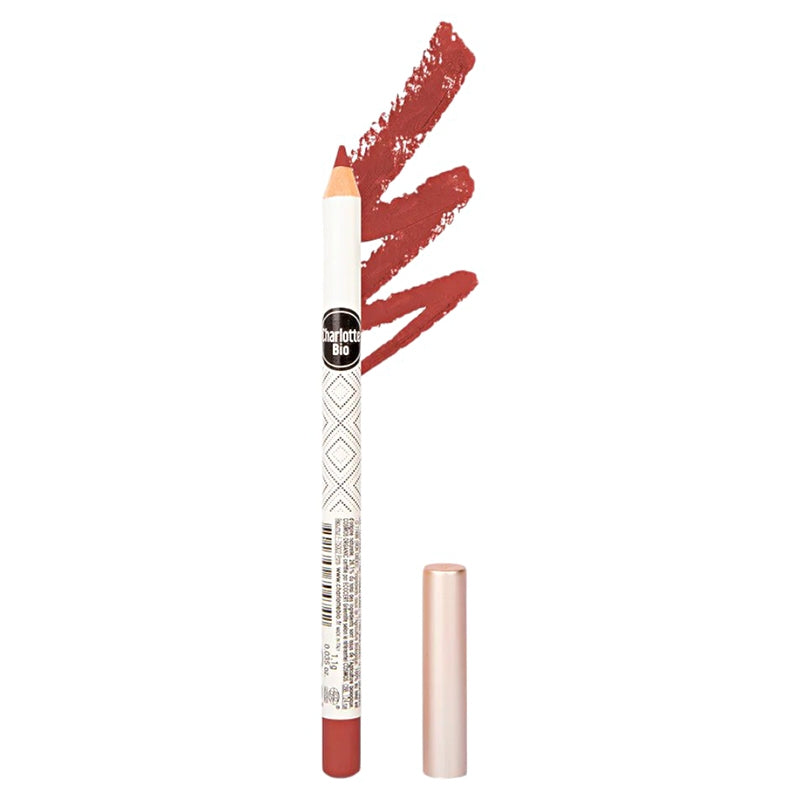 Charlotte Bio - Crayon lèvres longue tenue coquelicot BIO 1.1g