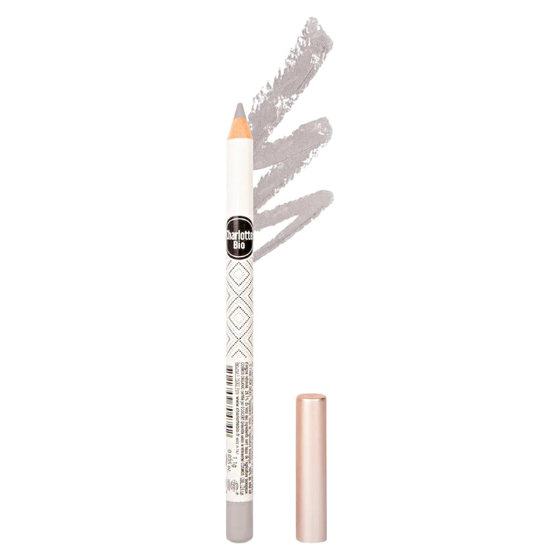 Charlotte Bio - Crayon yeux longue tenue gris argenté BIO 1.1g