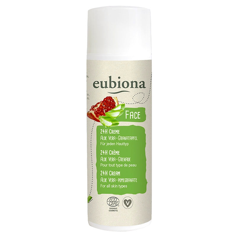 Eubiona - Crème 24H BIO aloe vera & grenade 50ml