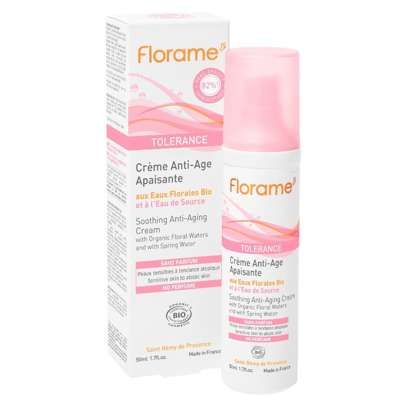 Florame - Crème anti-âge apaisante BIO eau de source 50ml