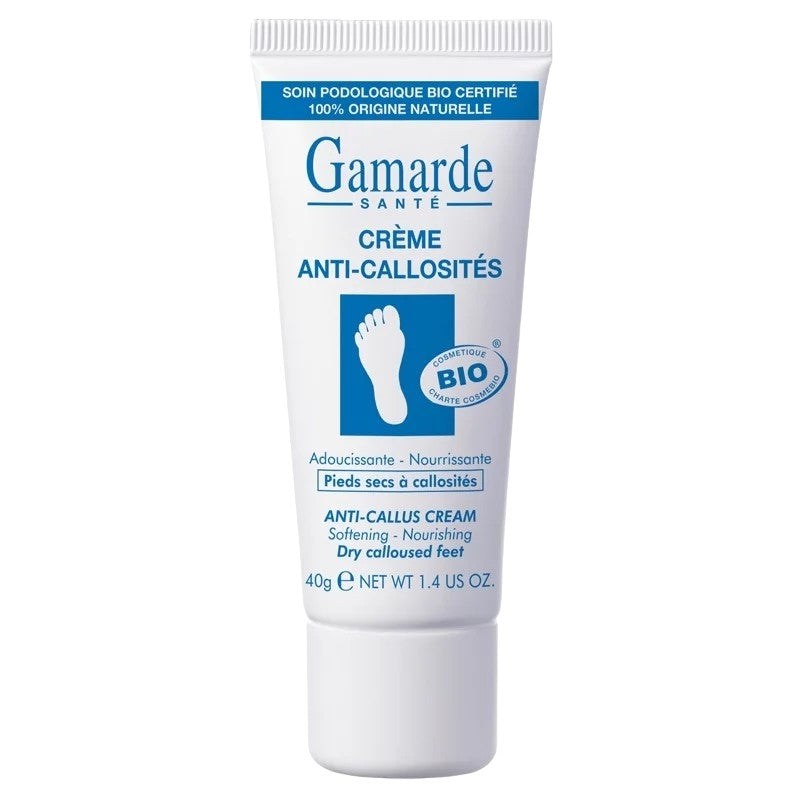 Gamarde - Creme gegen Hornhaut BIO - für trockene Füße mit Hornhaut - 40g