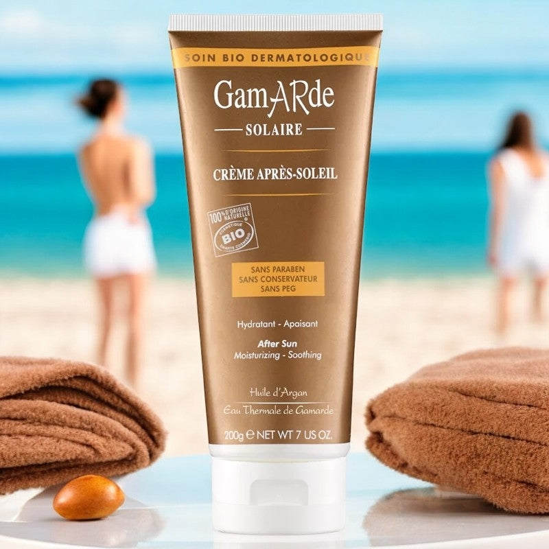 Gamarde - Crème après-soleil BIO - hydratant & apaisant - 200g