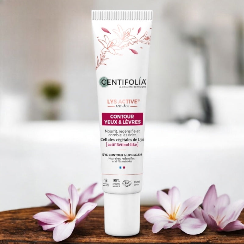 Centifolia - Augen- & Lippenkonturencreme Lilie BIO 15ml