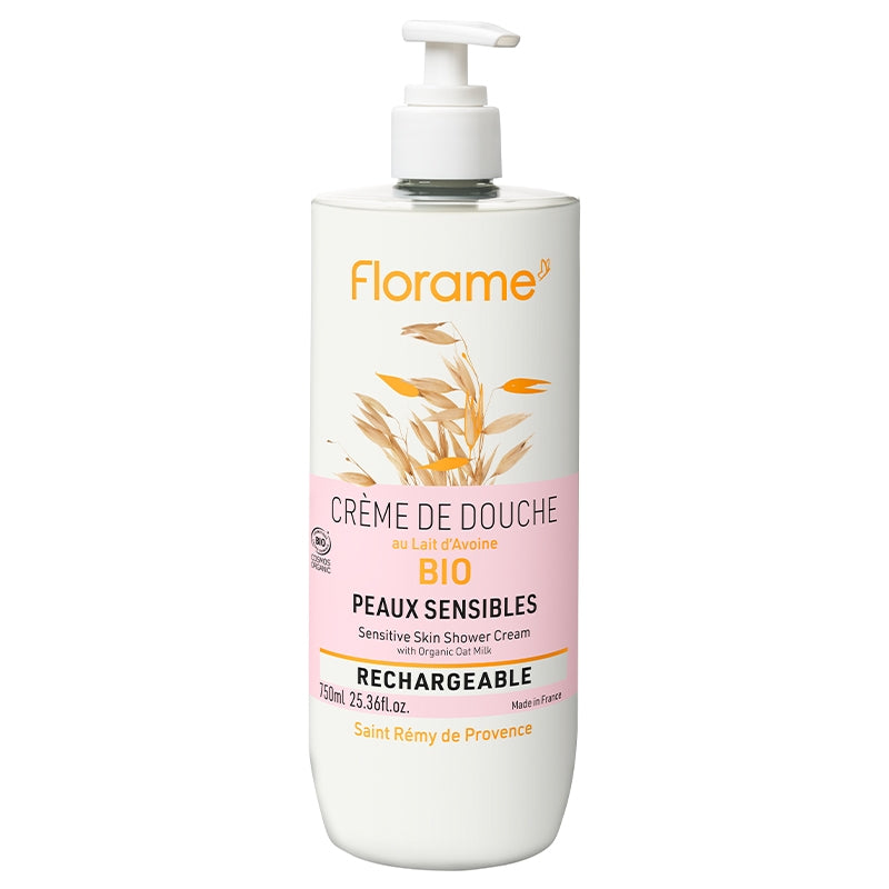 Florame - Crème de douche BIO lait d'avoine 750ml