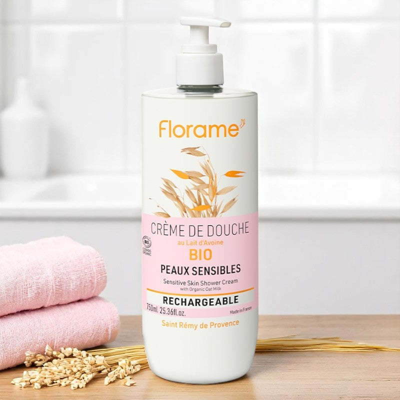 Florame - Duschcreme Hafermilch BIO 750ml