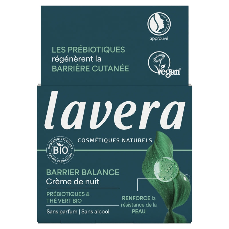 Lavera - Nachtcreme Präbiotika & Grüntee BIO 50ml