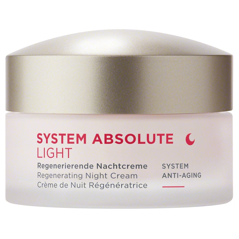 Annemarie Börlind - Crème de nuit régénératrice light - System anti-aging 50ml