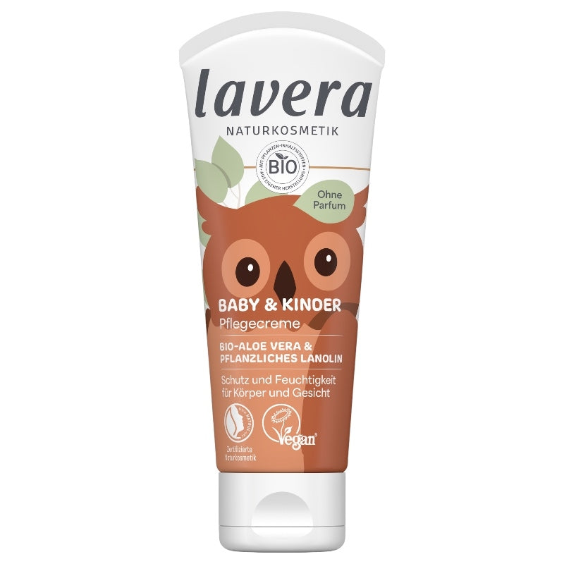Lavera - Baby & Kinder Pflegecreme Aloe Vera BIO 75ml
