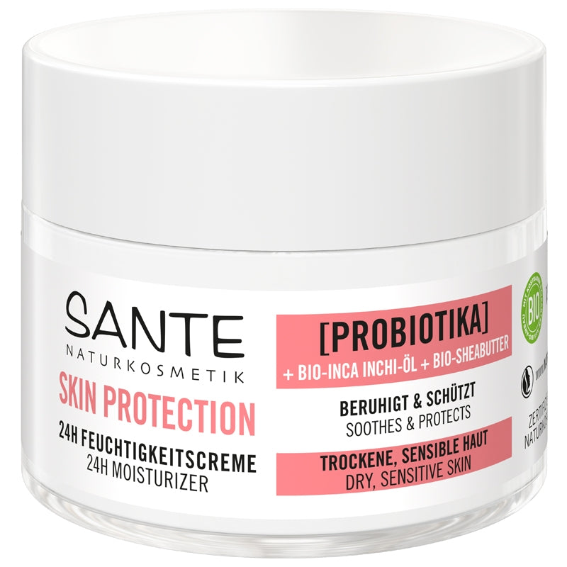 Crème hydratante 24h Skin Protection BIO probiotique