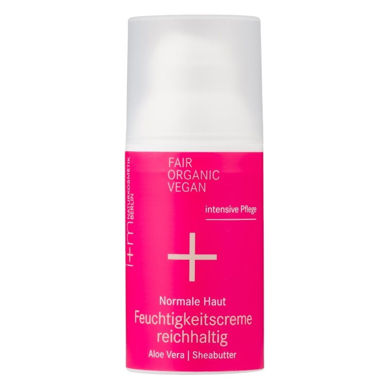 i+m Naturkosmetik Berlin - Crème hydratante intensive BIO aloe vera & beurre de karité 30ml