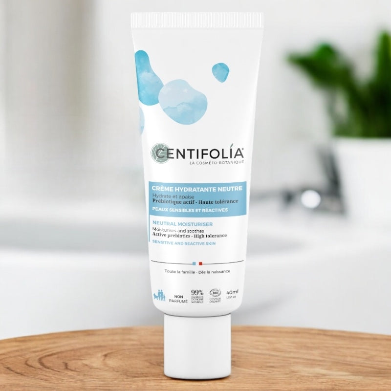 Centifolia - Crème hydratante neutre BIO aloe vera 40ml