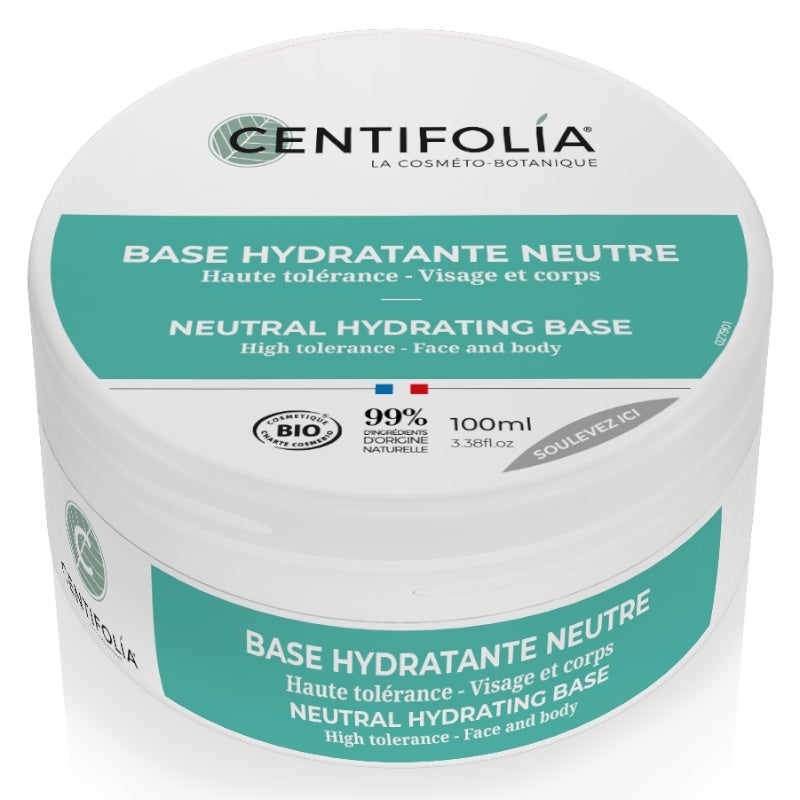 Centifolia - Crème hydratante neutre hypoallergénique BIO aloe vera 100ml