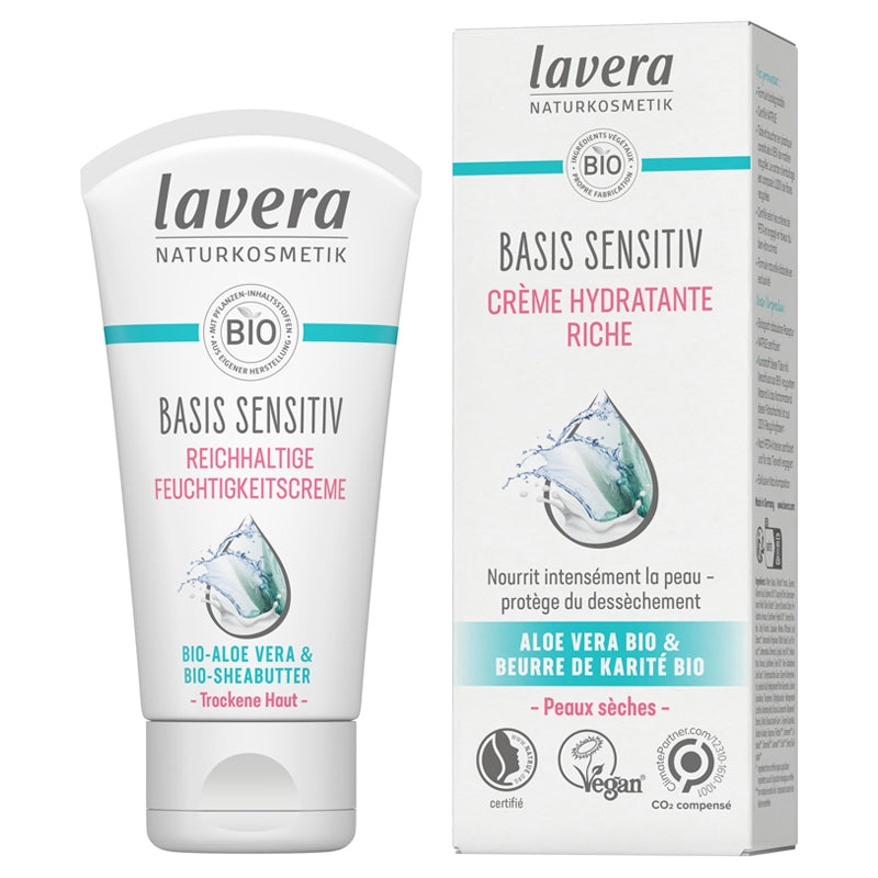 Reichhaltige Feuchtigkeitscreme Aloe Vera & Sheabutter BIO