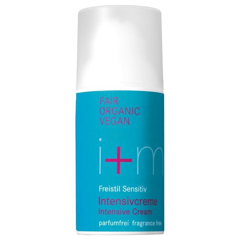 i+m Naturkosmetik Berlin - Crème intense sans parfum BIO amande, jojoba & onagre 30ml