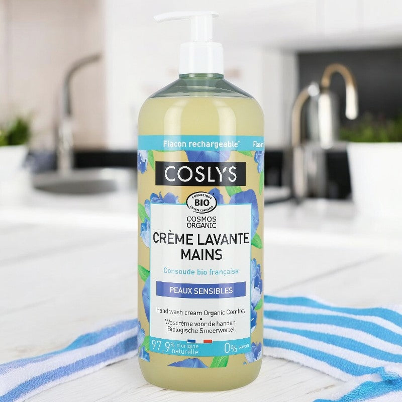 Coslys - Crème lavante mains BIO consoude 1l
